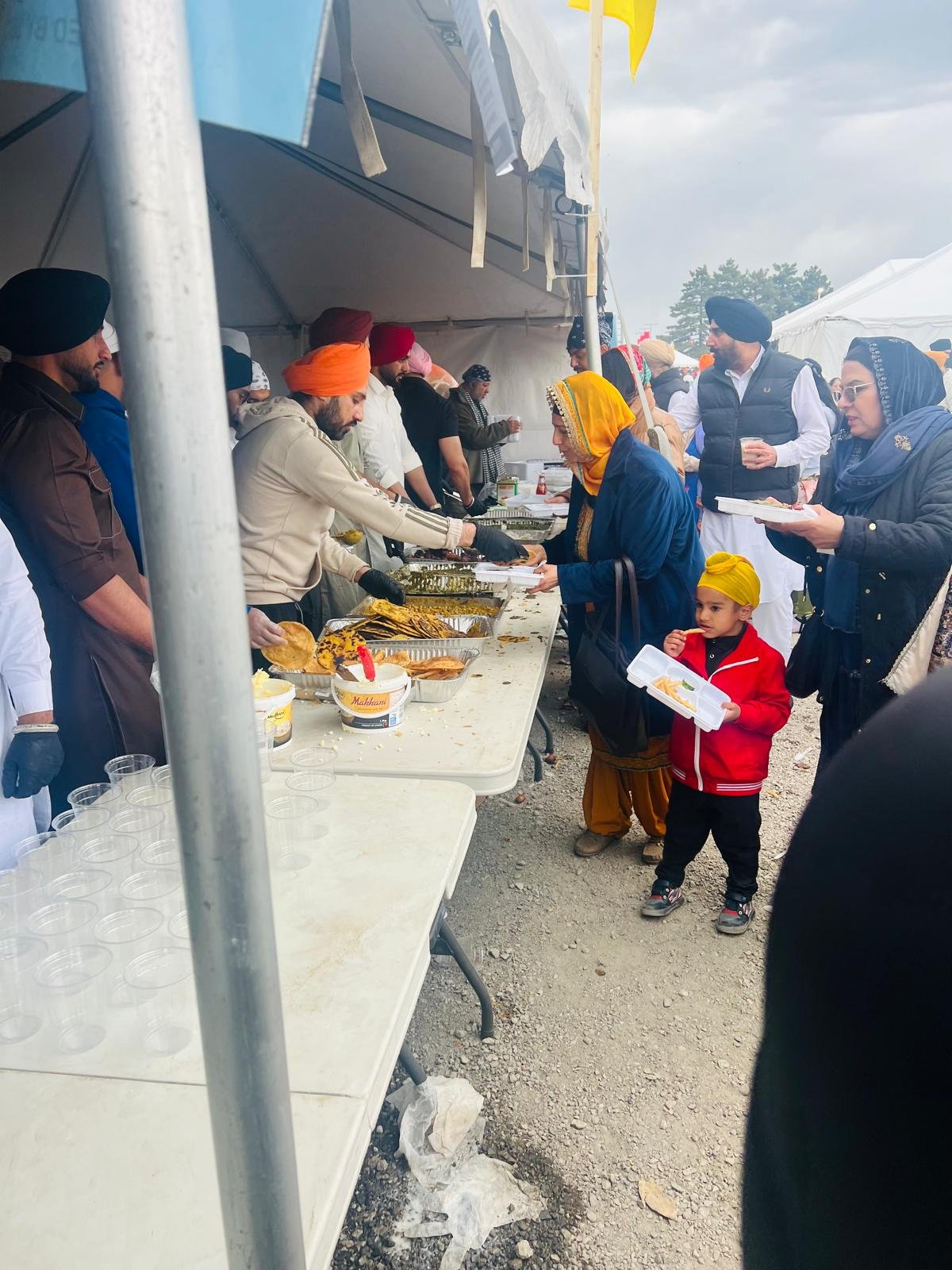 Hot Meals Served at Our Weekend Community Kitchen